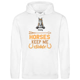 Horses keep me stable - Customizable Hoodie