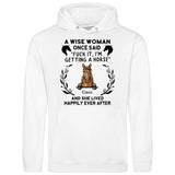 A wise woman once said - Personalized Hoodie