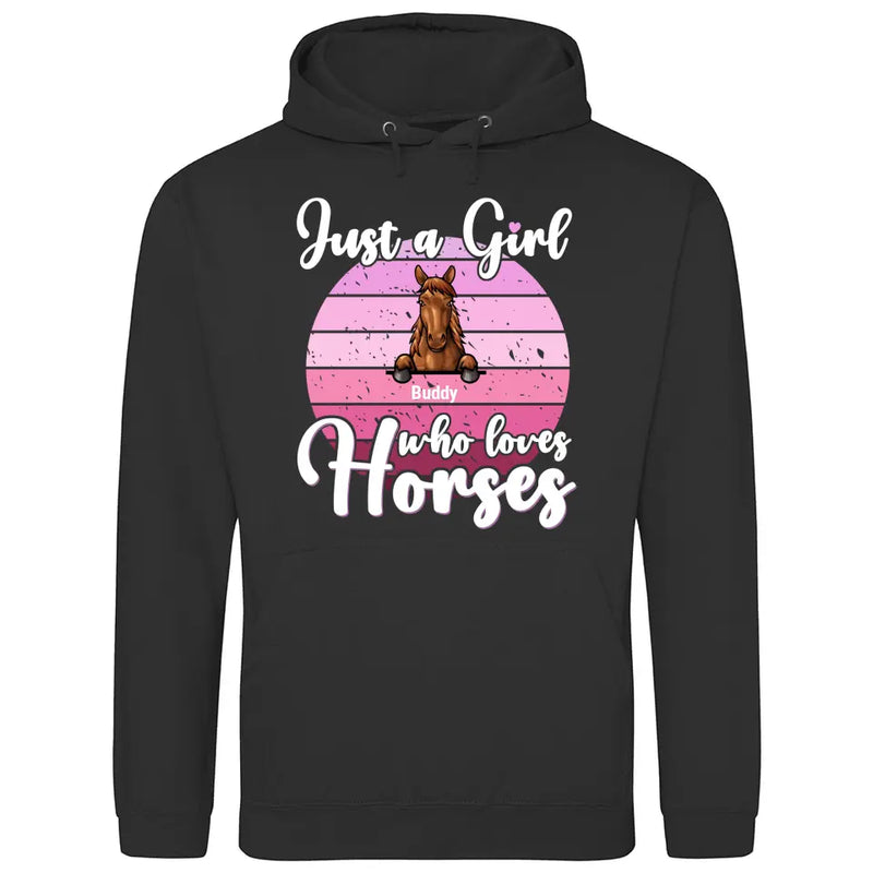 Personalized top horse sweatshirts
