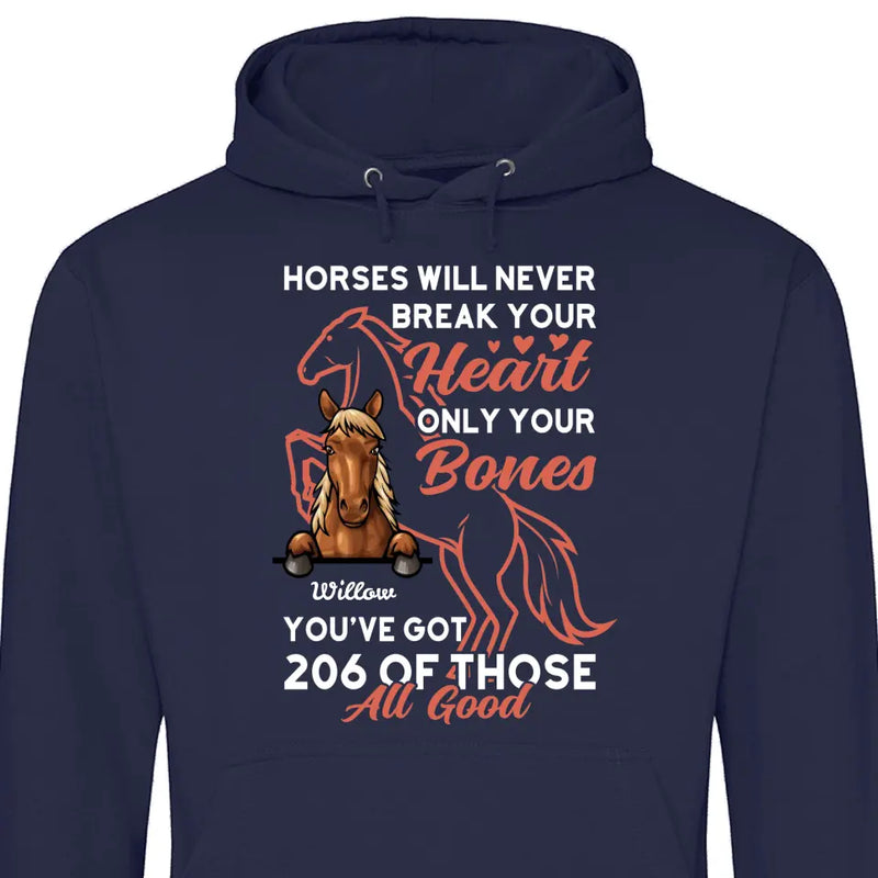 Never Break Your Heart - Personalized Hoodie