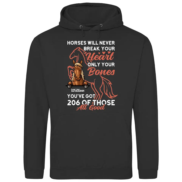 Never Break Your Heart - Personalized Hoodie