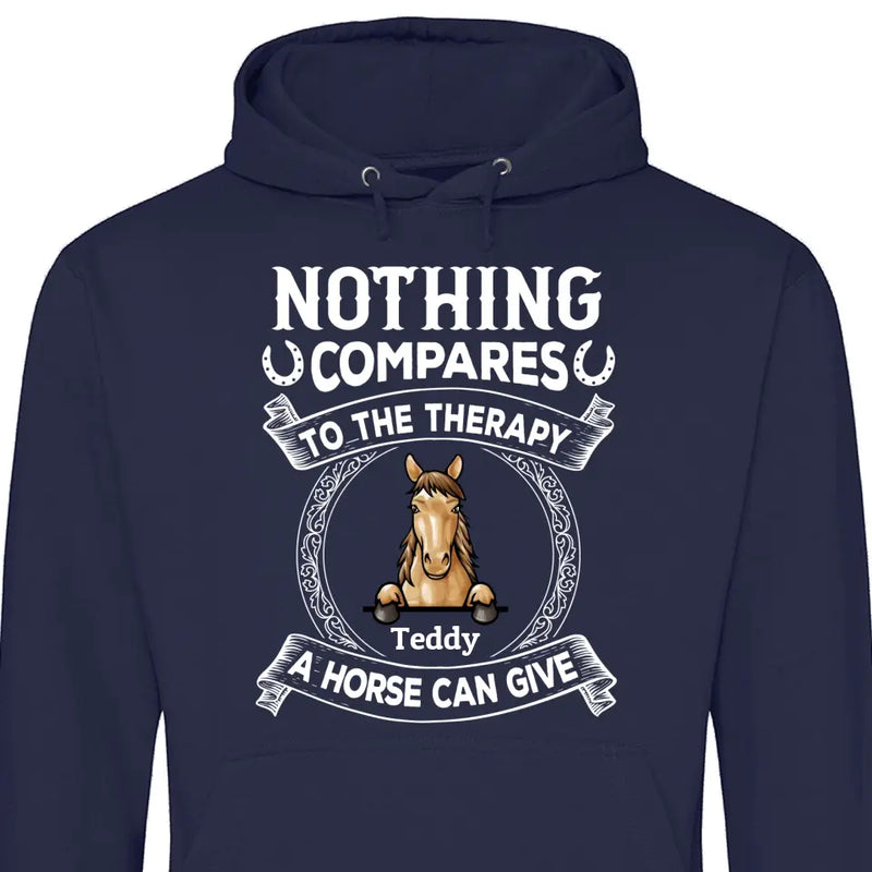 Horse Therapy - Personalized Hoodie