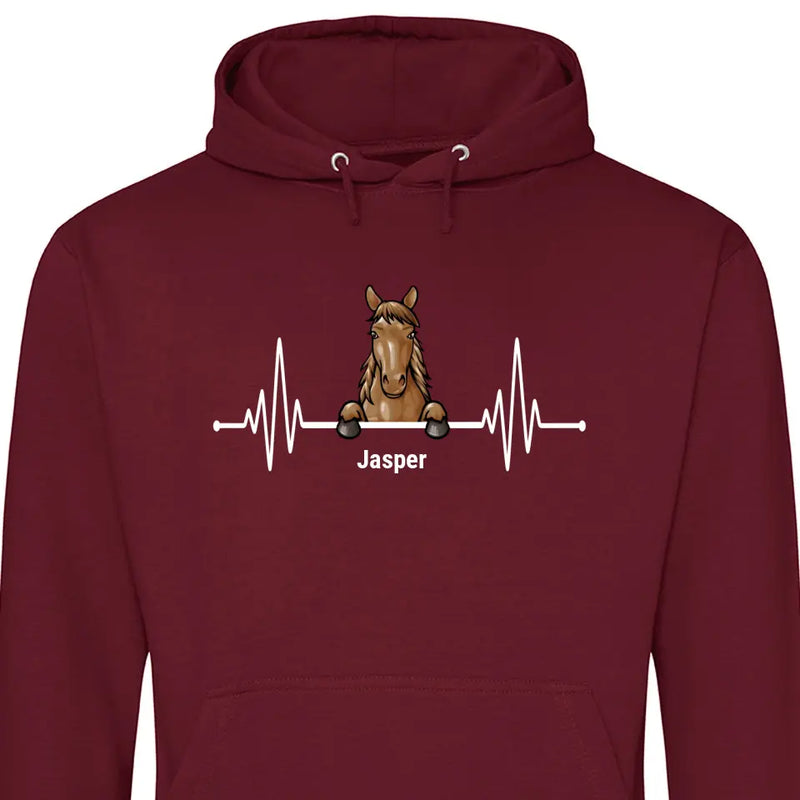 Heartbeat - Personalized Hoodie