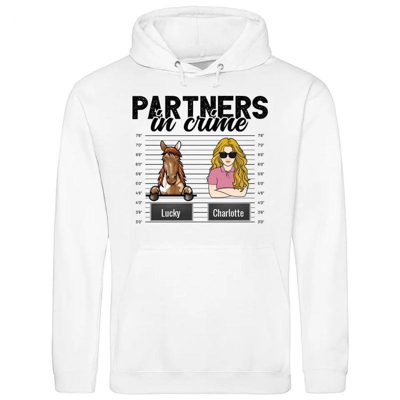 Partners In Crime - Personalized Hoodie