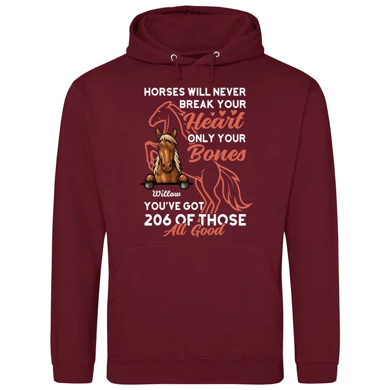 Never Break Your Heart - Personalized Hoodie