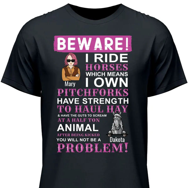 Beware - Personalized Tshirt