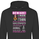 Beware - Personalized Hoodie