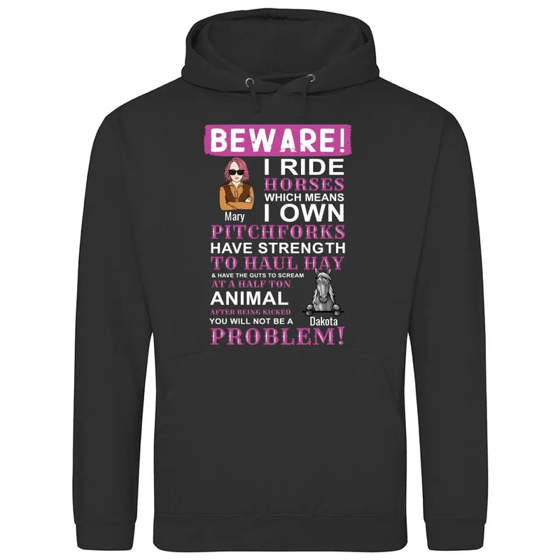 Beware - Personalized Hoodie