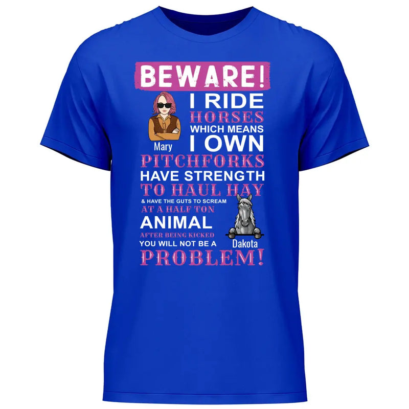 Beware - Personalized Tshirt