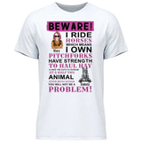 Beware - Personalized Tshirt