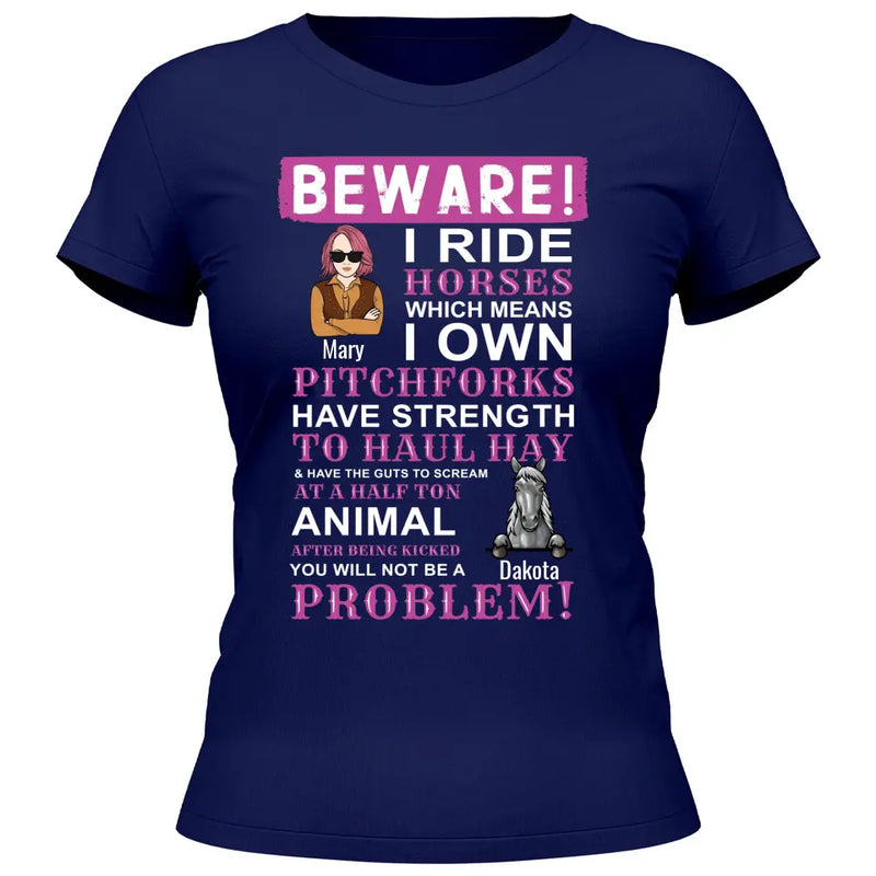 Beware - Personalized Tshirt