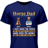 Horse Dad - Personalized Tshirt