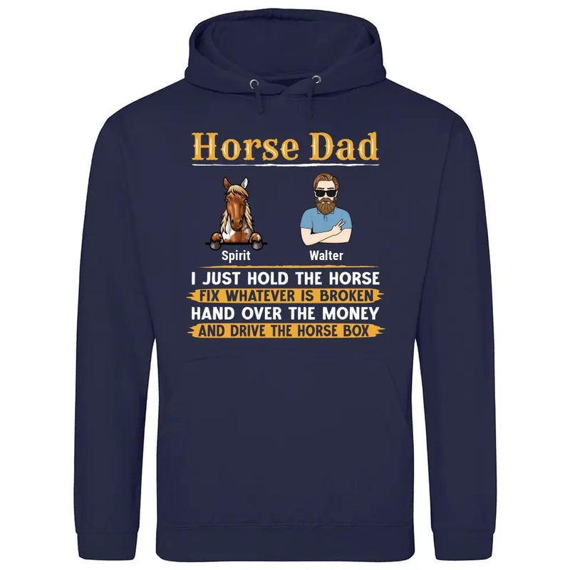 Horse Dad - Personalized Hoodie