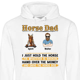 Horse Dad - Personalized Hoodie