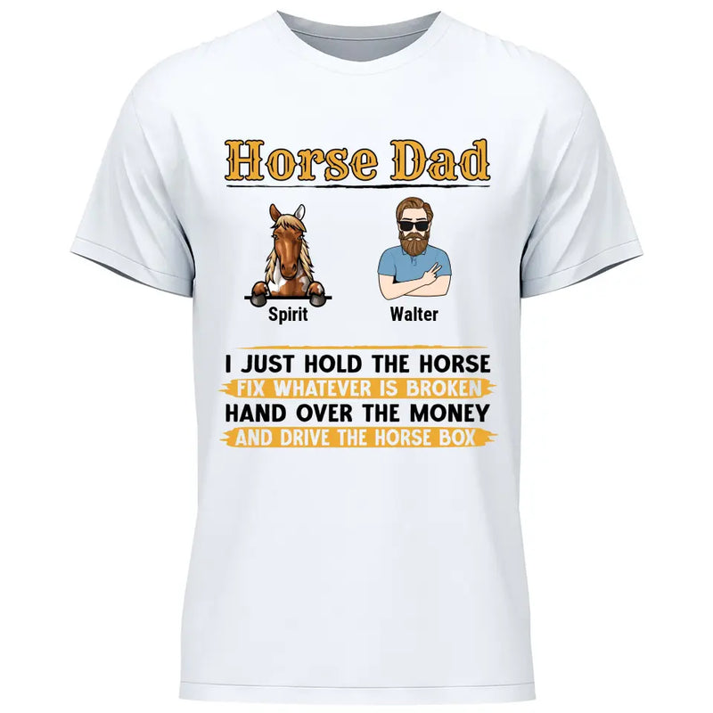 Horse Dad - Personalized Tshirt