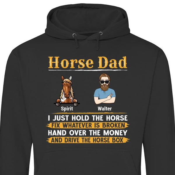 Horse Dad - Personalized Hoodie