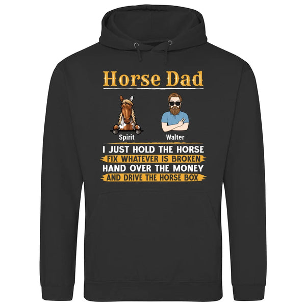 Horse Dad - Personalized Hoodie