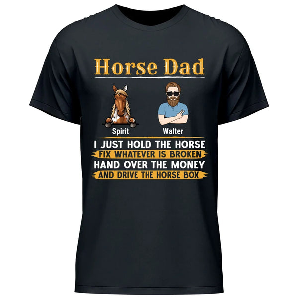 Horse Dad - Personalized Tshirt