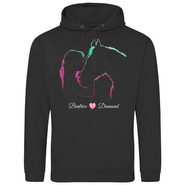 I Love My Horse - Customizable Hoodie
