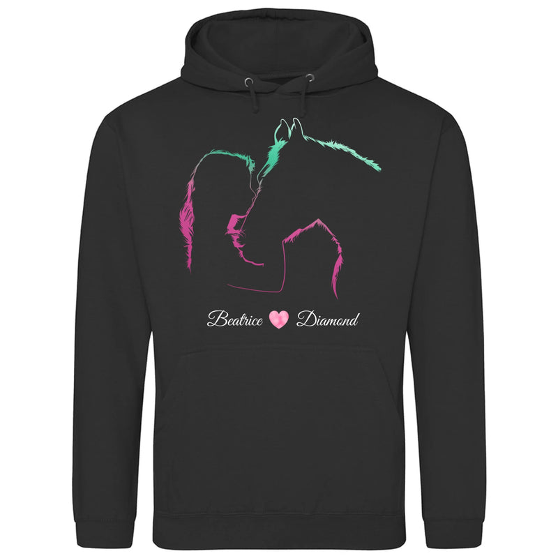 I Love My Horse - Customizable Hoodie