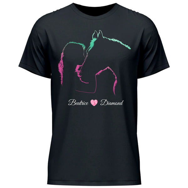 I Love My Horse - Customizable T-Shirt