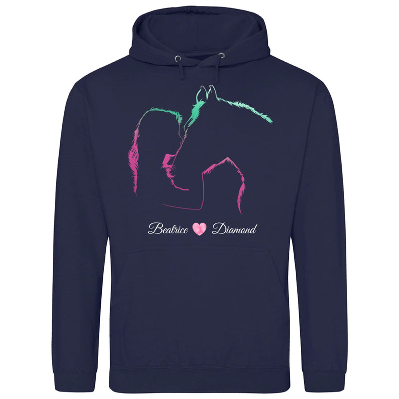 I Love My Horse - Customizable Hoodie