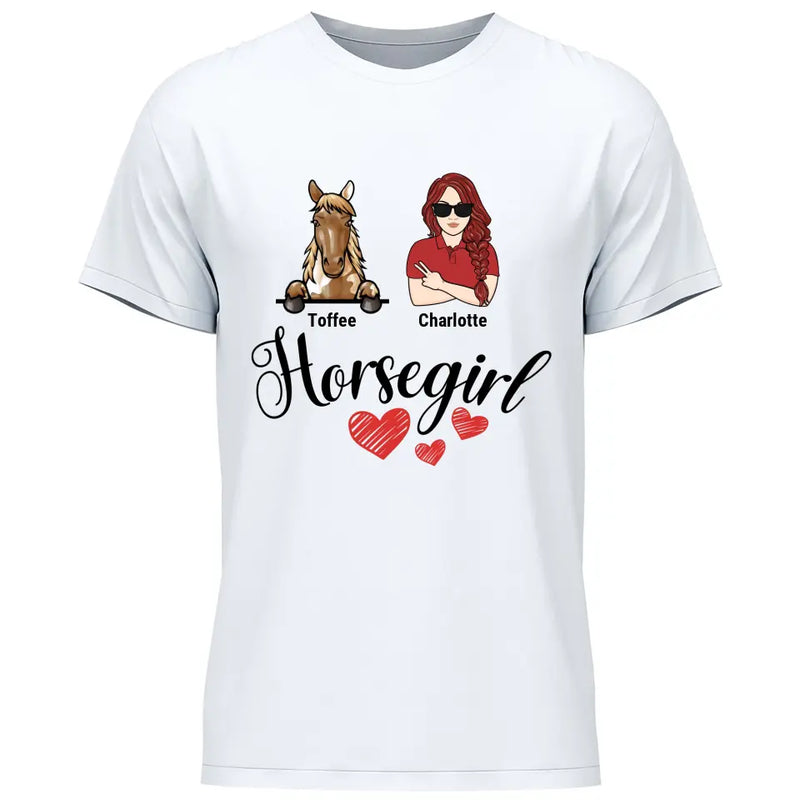 Horse Girl - Personalized Tshirt