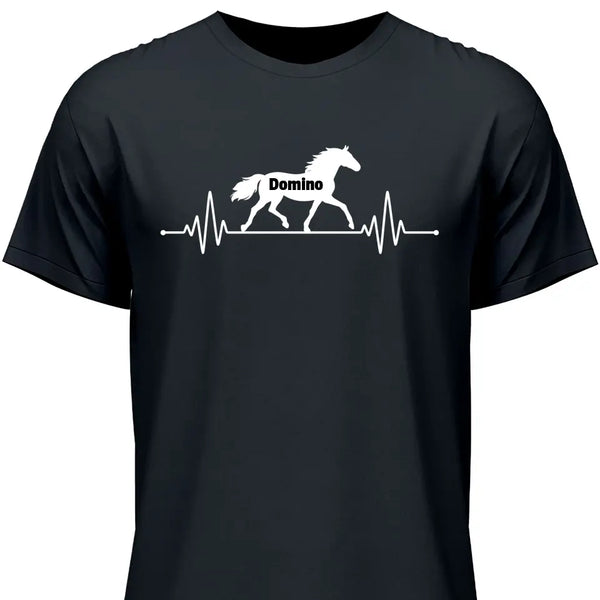 Heartbeat Name - Personalized Tshirt