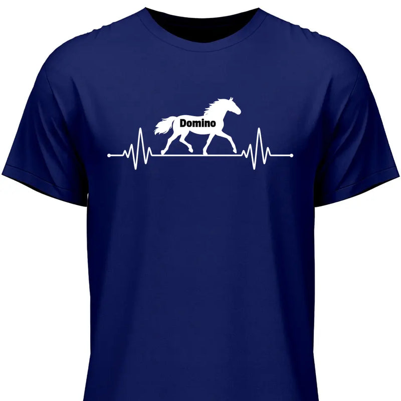 Heartbeat Name - Personalized Tshirt