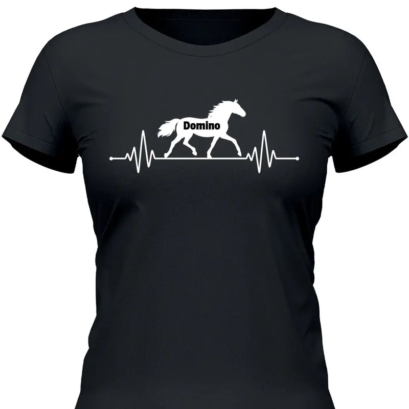 Heartbeat Name - Personalized Tshirt