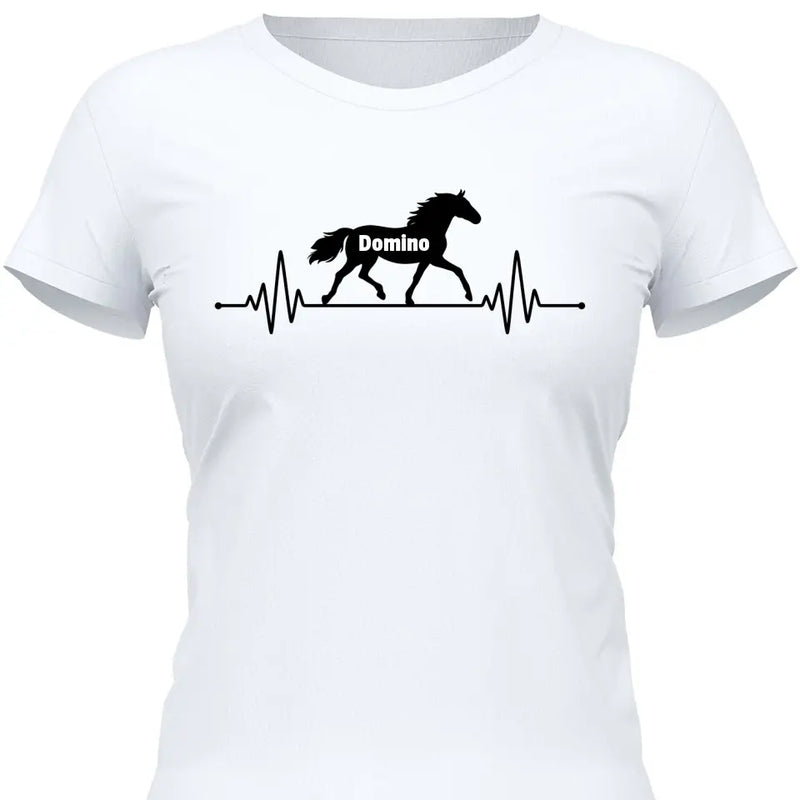Heartbeat Name - Personalized Tshirt
