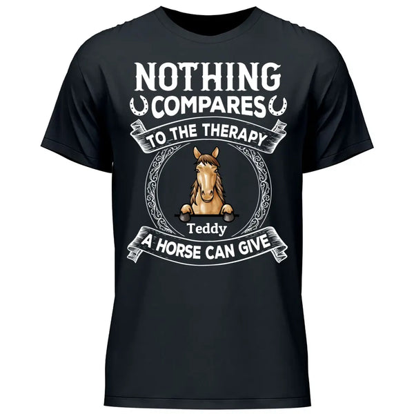 Horse Therapy - Personalized Tshirt