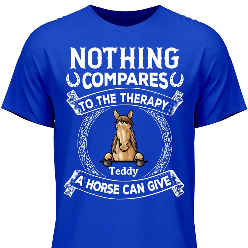 Horse Therapy - Personalized Tshirt