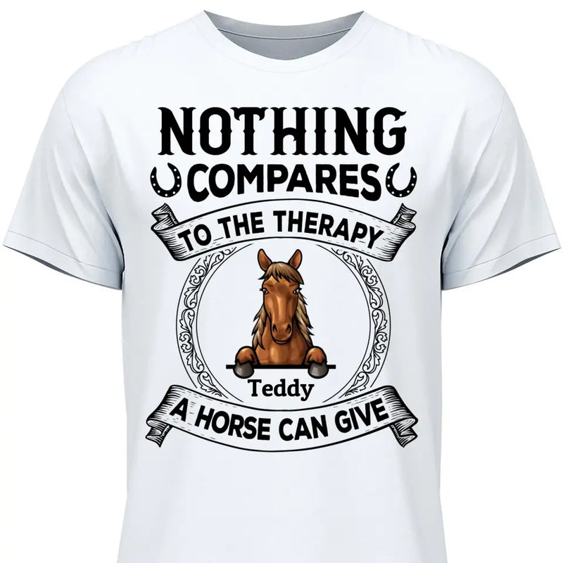 Horse Therapy - Personalized Tshirt