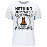 Horse Therapy - Personalized Tshirt