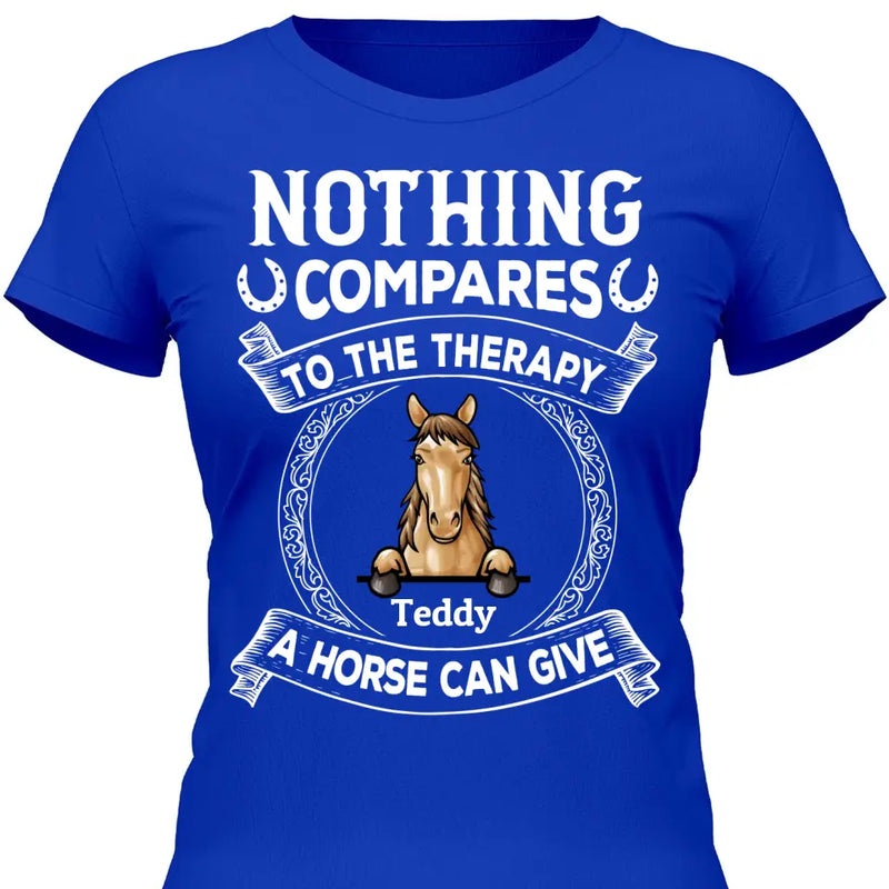 Horse Therapy - Personalized Tshirt