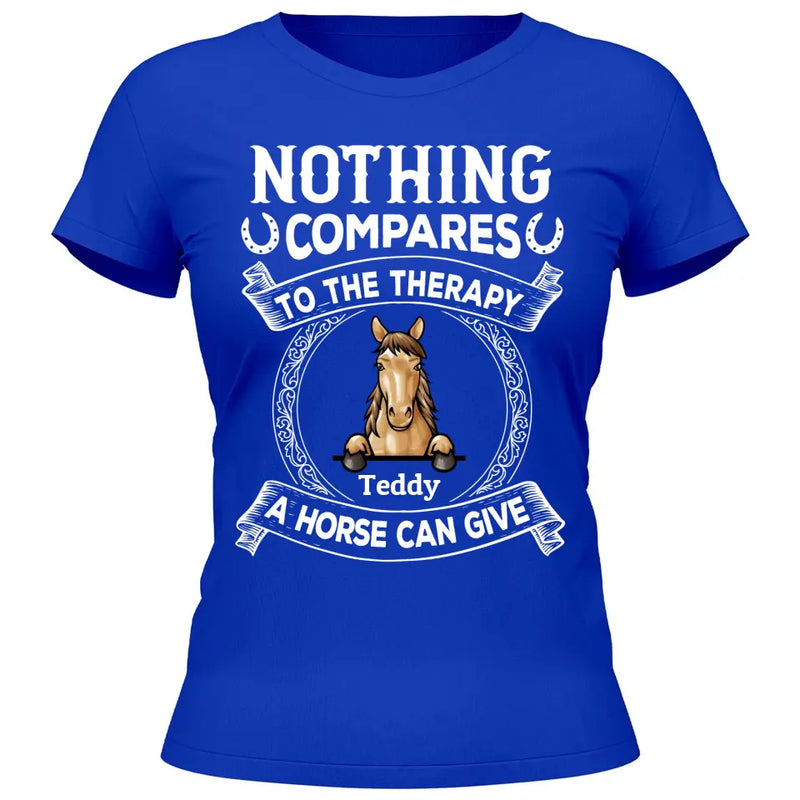 Horse Therapy - Personalized Tshirt