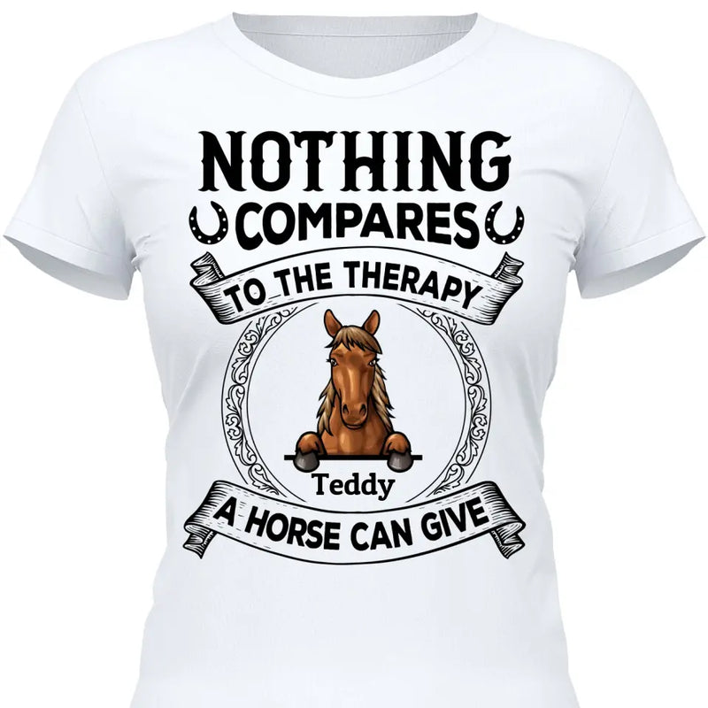 Horse Therapy - Personalized Tshirt