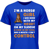 I’m a horse girl - Personalized Tshirt